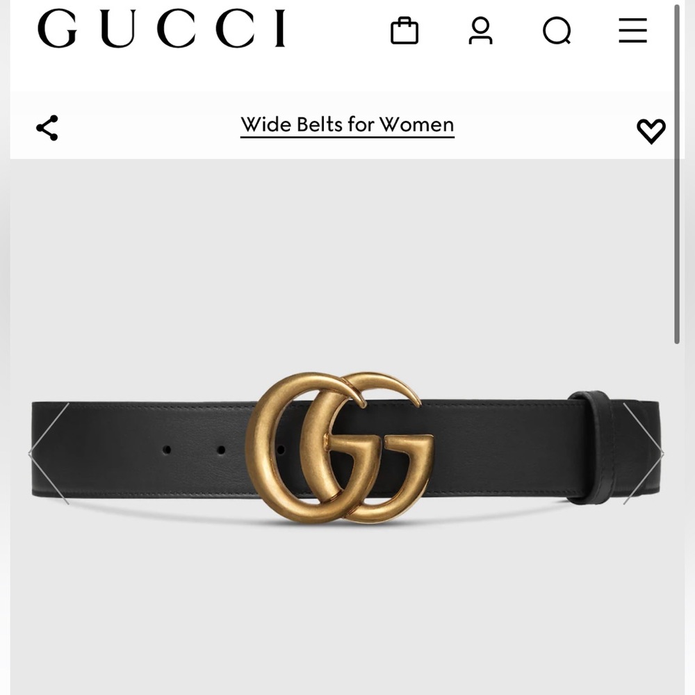 Authentic Gucci Belt